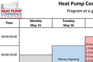 IEA Heat Pump Conference 2017: nog 5 dagen om te registreren