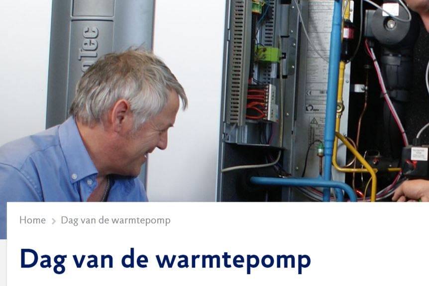 Dag van de warmtepomp