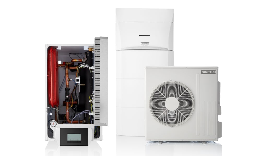 Comfortabele warmwatervoorziening