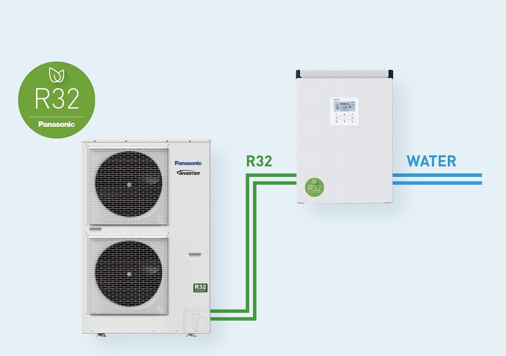 Panasonic introduceert eerste airconditioning met waterwarmtewisselaar