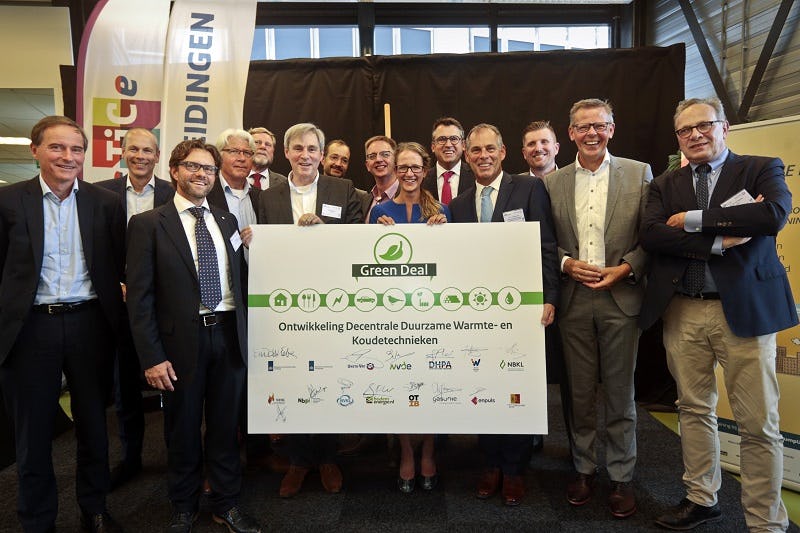De Installatiebranche en overheid tekenden in 2018 de Green Deal.