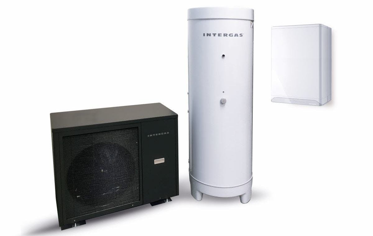 Nieuwe warmtepomp Intergas vervangt cv-ketel met gemak