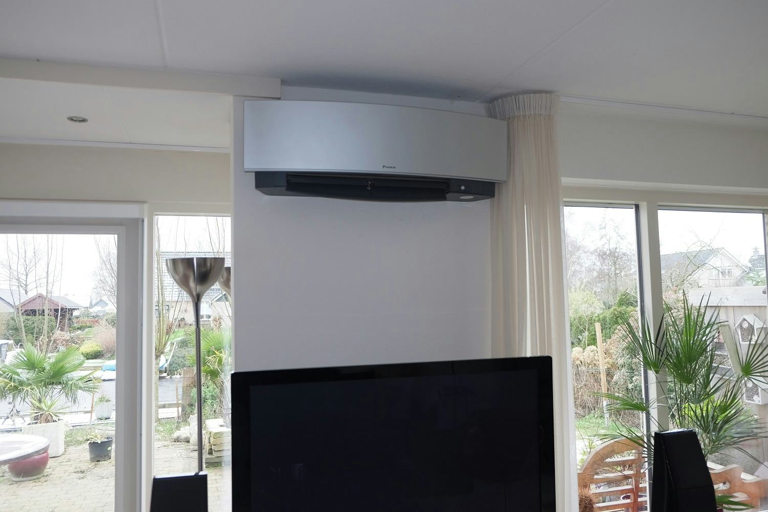 Airconditioning houdt huis ook bij winterweer lekker warm