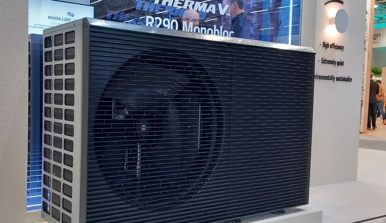 LG kiest met de Therma V in eerste instantie voor grotere vermogens, als het om warmtepompen op propaan gaat.