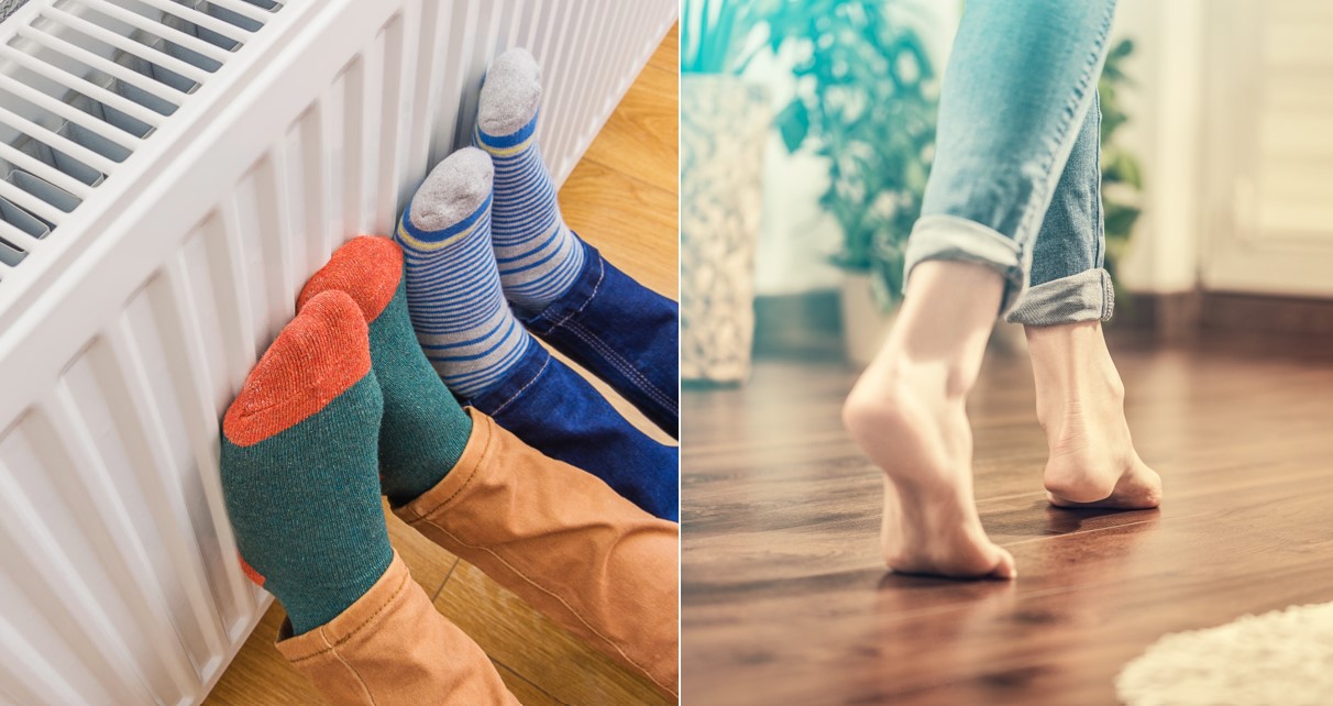 ‘Gescheiden hybride’: de gasketel voor radiatoren, een warmtepomp voor de vloerverwarming. 