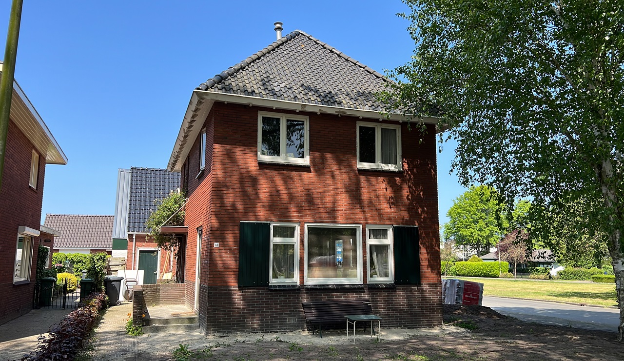 De jaren dertig-woning in Stadskanaal die gasloos wordt gemaakt.
