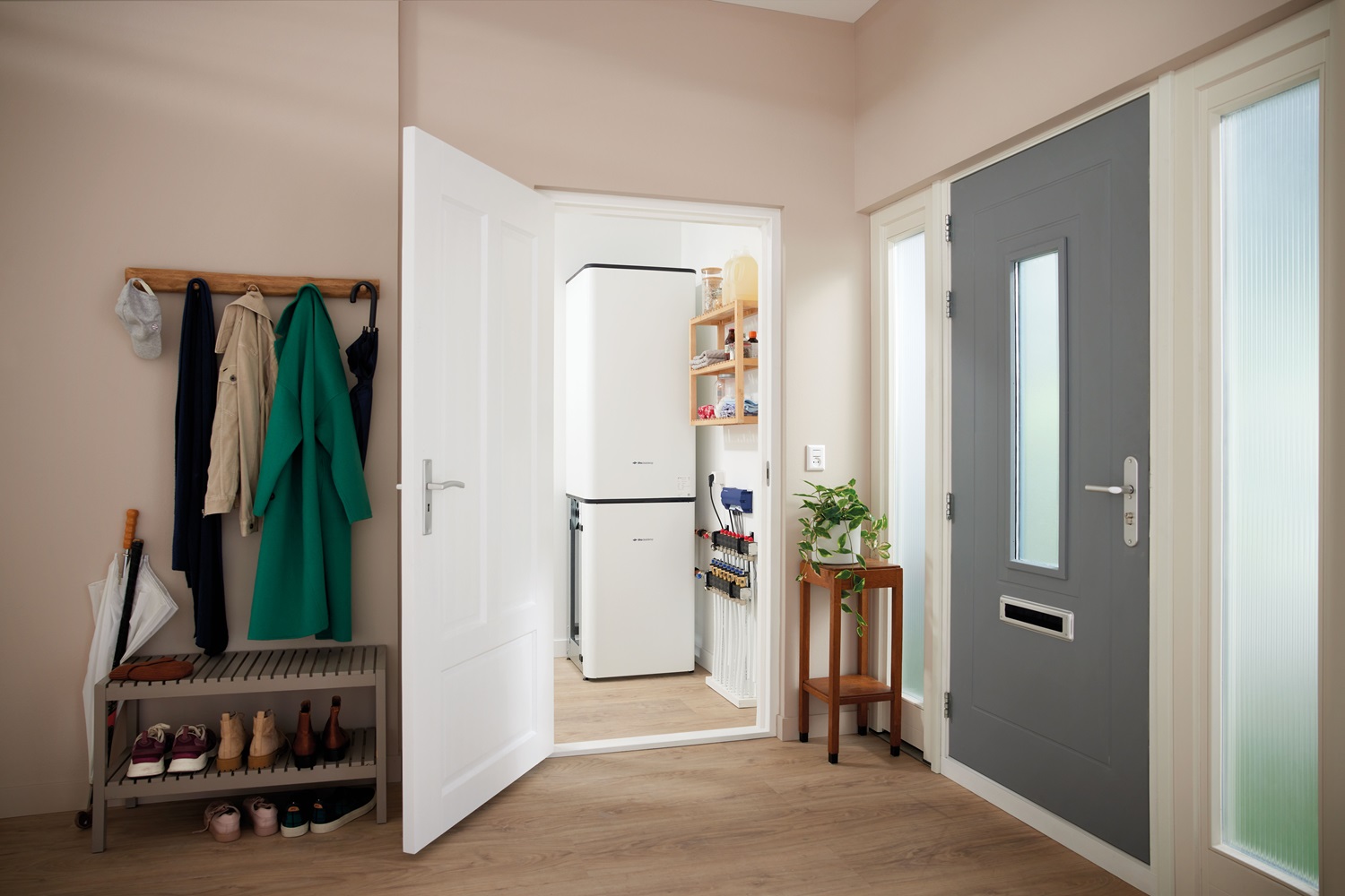 Water/water-warmtepomp van Itho Daalderop.