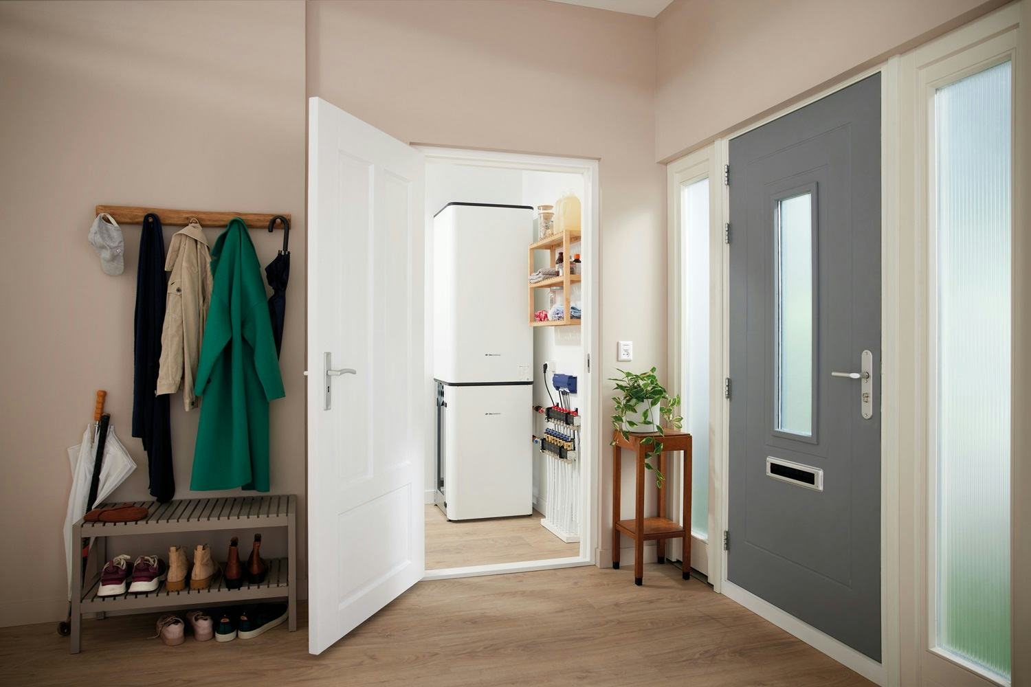 Water/water-warmtepomp van Itho Daalderop.