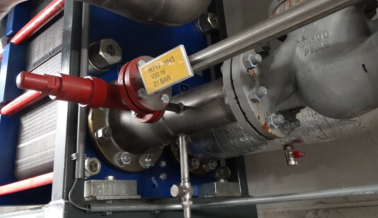 Op de foto wordt niet de betreffende installatie getoond.