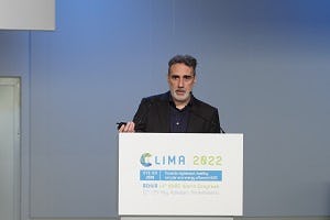 Pau Garcia Audi tijdens Clima 2022.