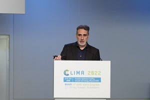 Pau Garcia Audi tijdens Clima 2022.