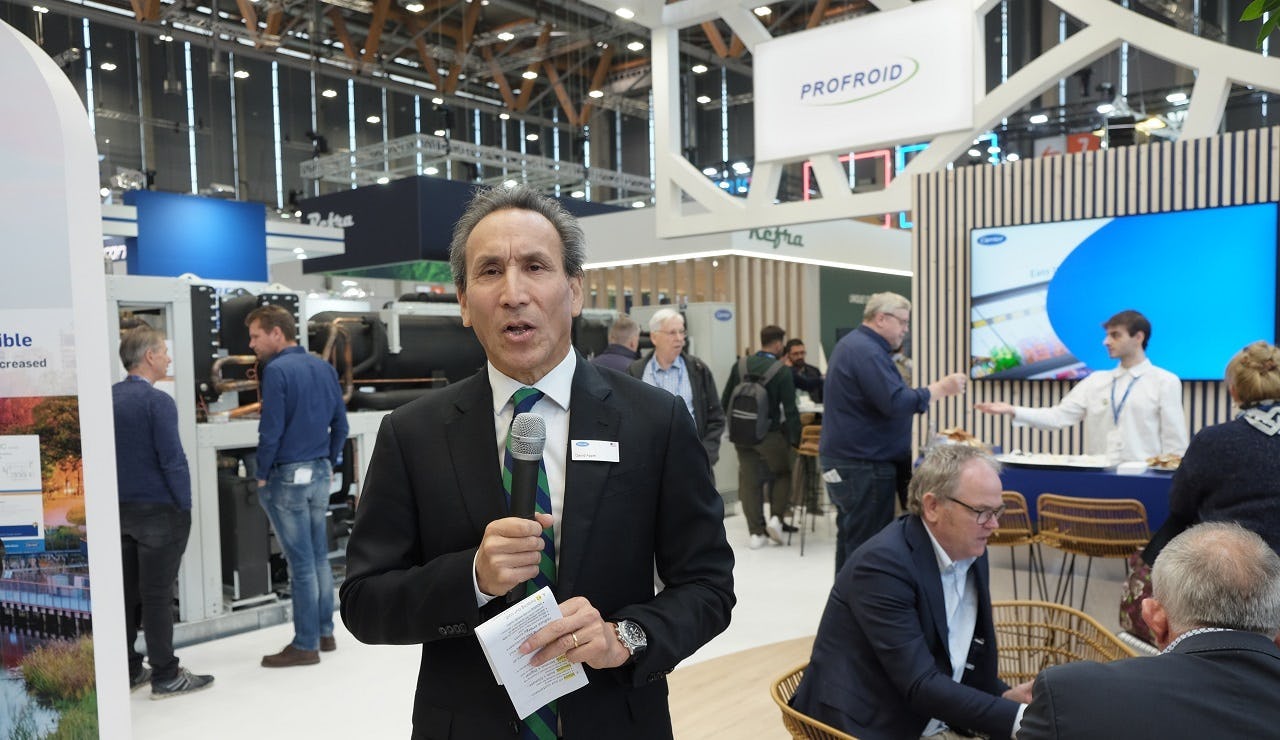 De Amerikaan David Appel, verantwoordelijk voor 4 miljard dollar omzet bij Carrier.