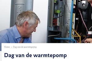 Dag van de warmtepomp op 27 september