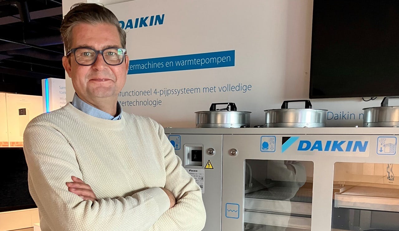 Dave Westkamp, Product Specialist bij Daikin: hart voor de koeltechniek