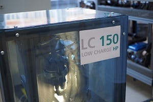 De LC150-propaanwarmtepomp (©Fraunhofer ISE).