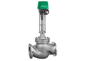 Motorgestuurd regelventiel van RTK.