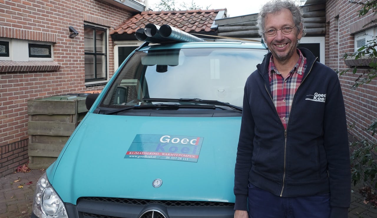 Otto ten Zeldam koos er bewust voor om een eenmanszaak
te blijven.