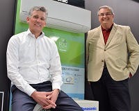 Ildert Burghout (links) en Kees
Staal.