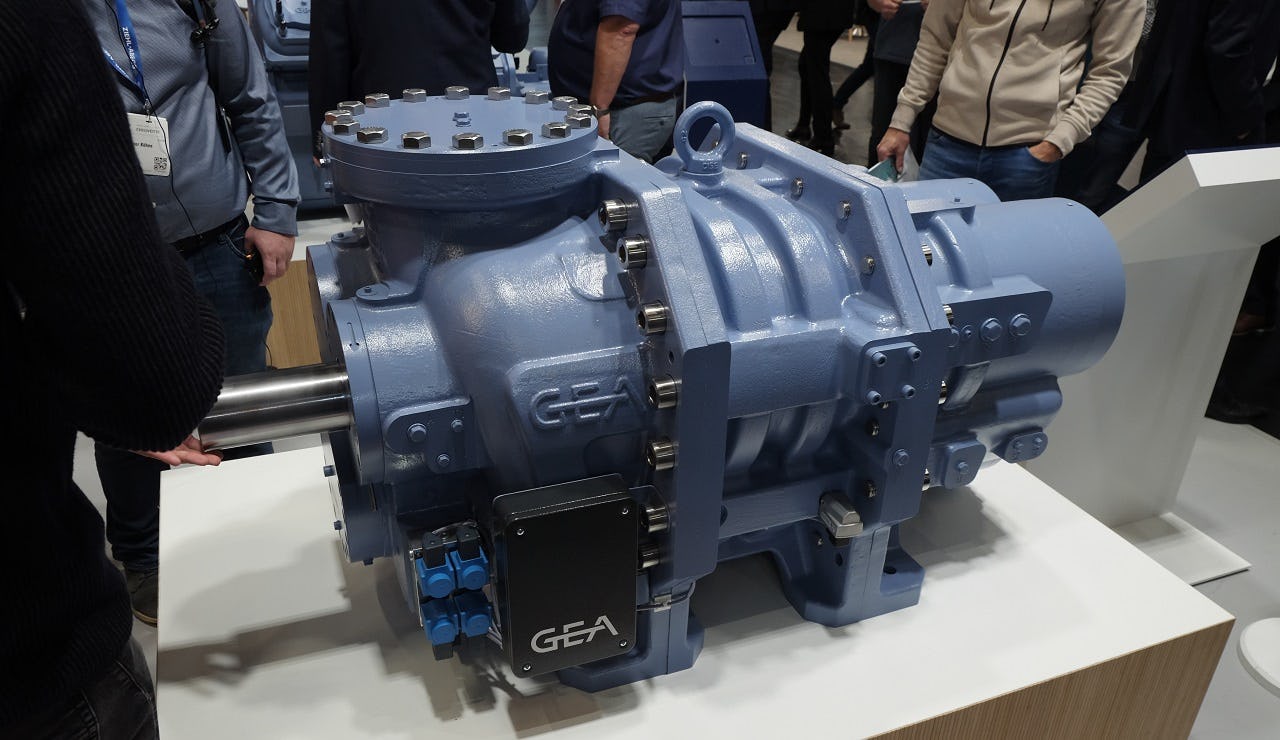 De GEA L XHP-schroefcompressor voor echt grote warmtepompen.