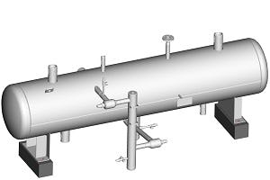 Afb. 1: Een voorkeurvat met standpijp
(bron: Th-Witt)