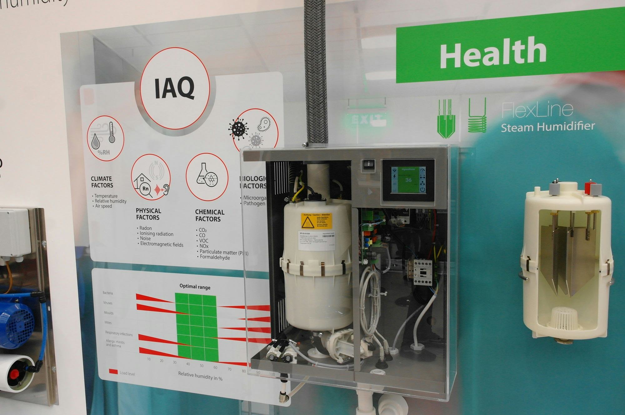 Aanbieders van luchtbevochtiging - zoals Carel - spelen in op de toenemende belangstelling voor ventilatie. 