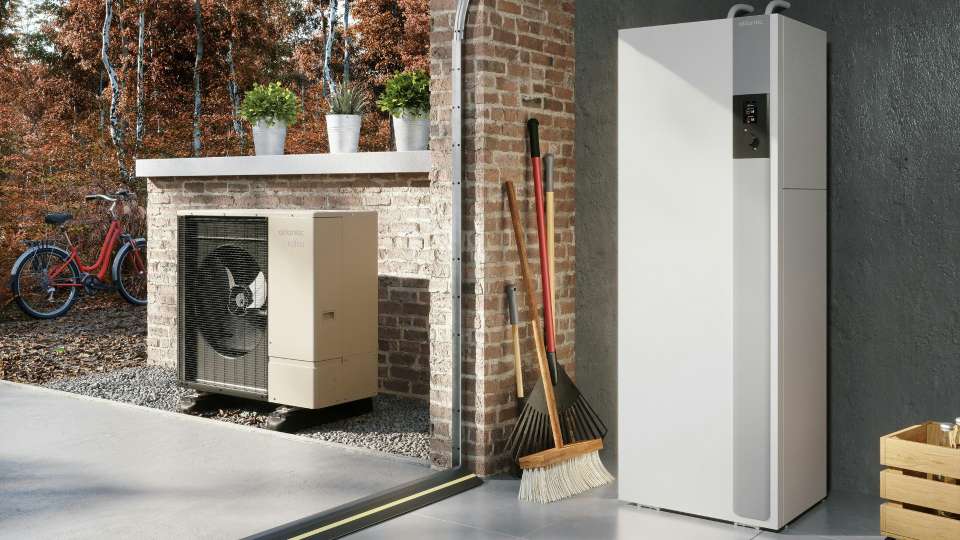 Zelfs bij een grote vraag naar warm tapwater dé flexibele warmtepomp