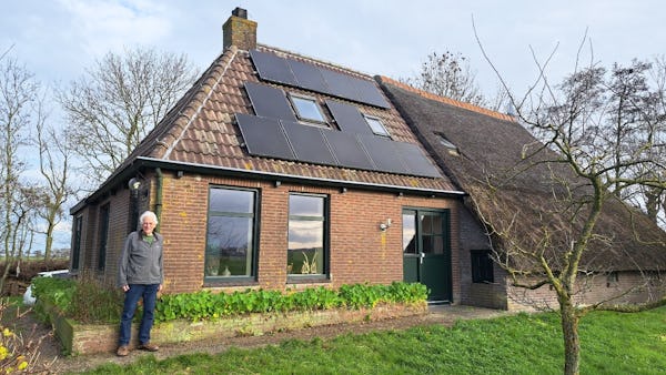 Van gas af met kleine Elga-warmtepomp; bewoners geven uitleg