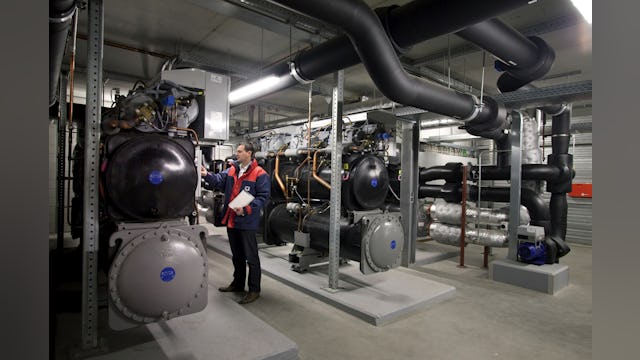 WKO installatie bij de UVA.
iov. Unica.