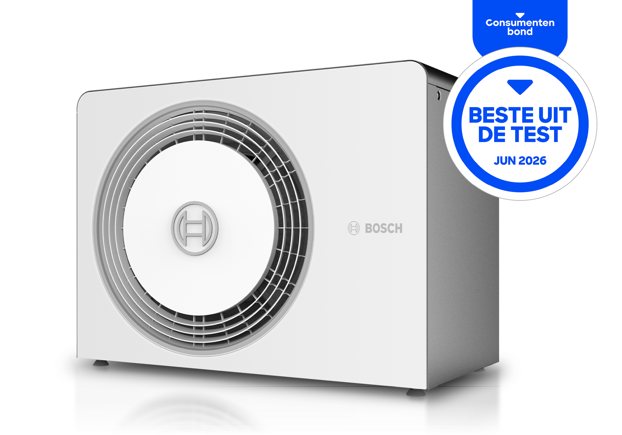 De Bosch Compress 5800i monoblock komt als Beste uit de Test van de Consumentenbond